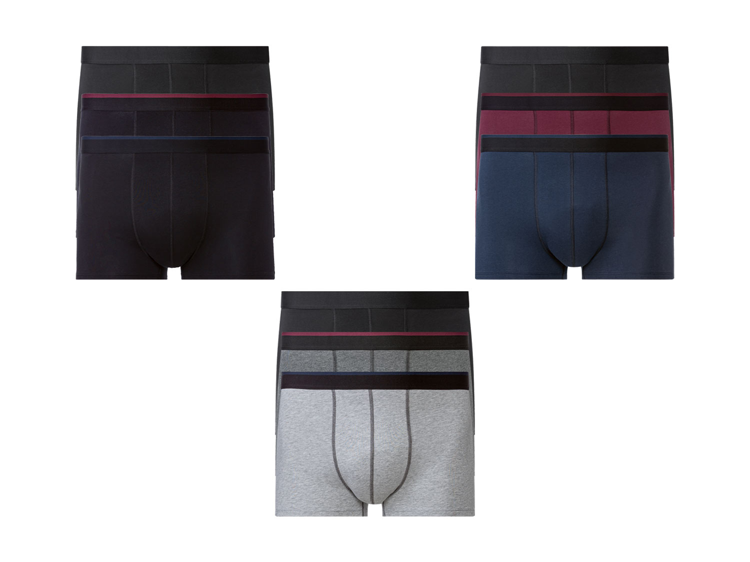 LIVERGY® Pánské boxerky XXL, 3 kusy