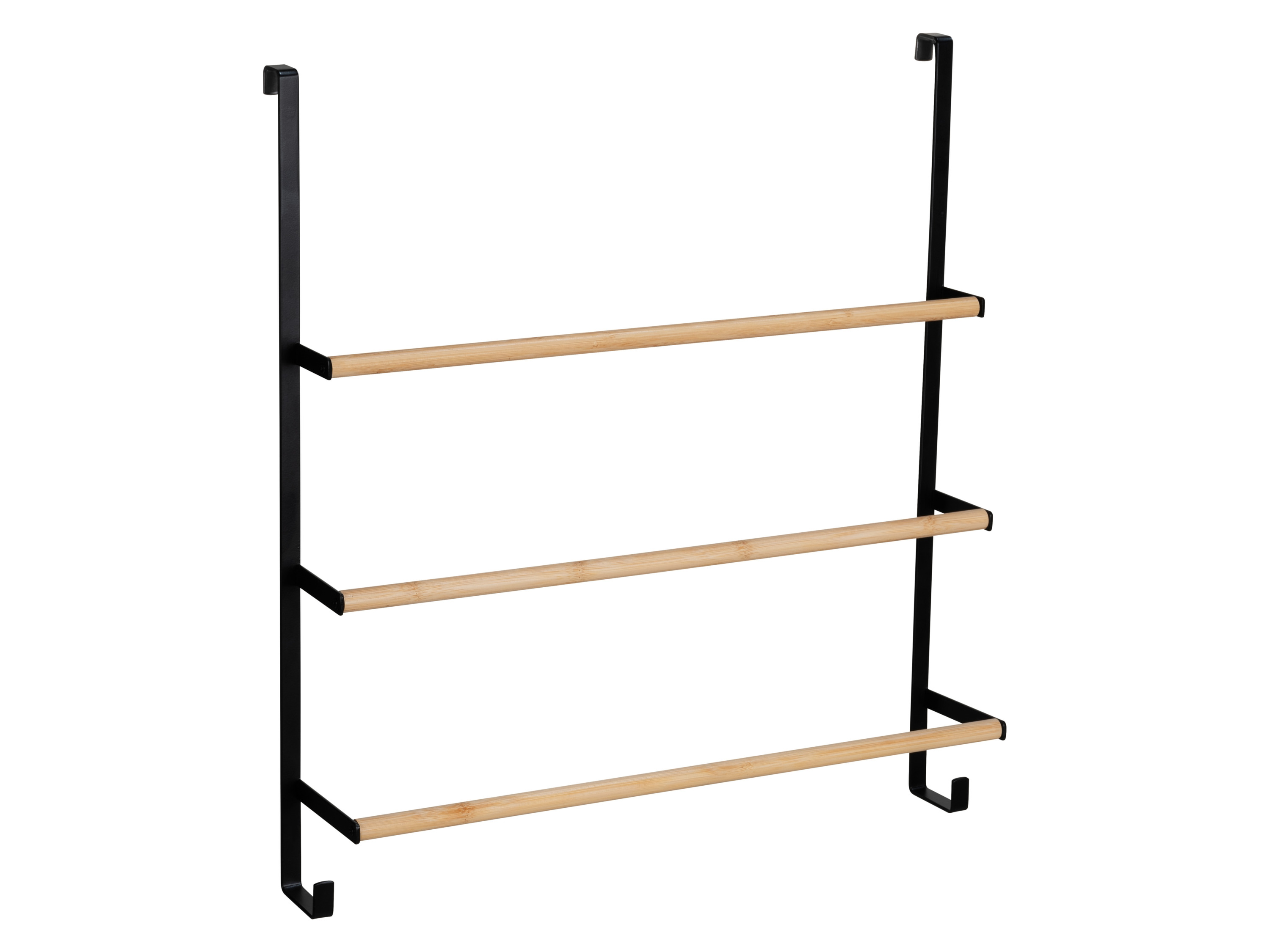 Wenko Žebřík na ručníky na dveře (černá)