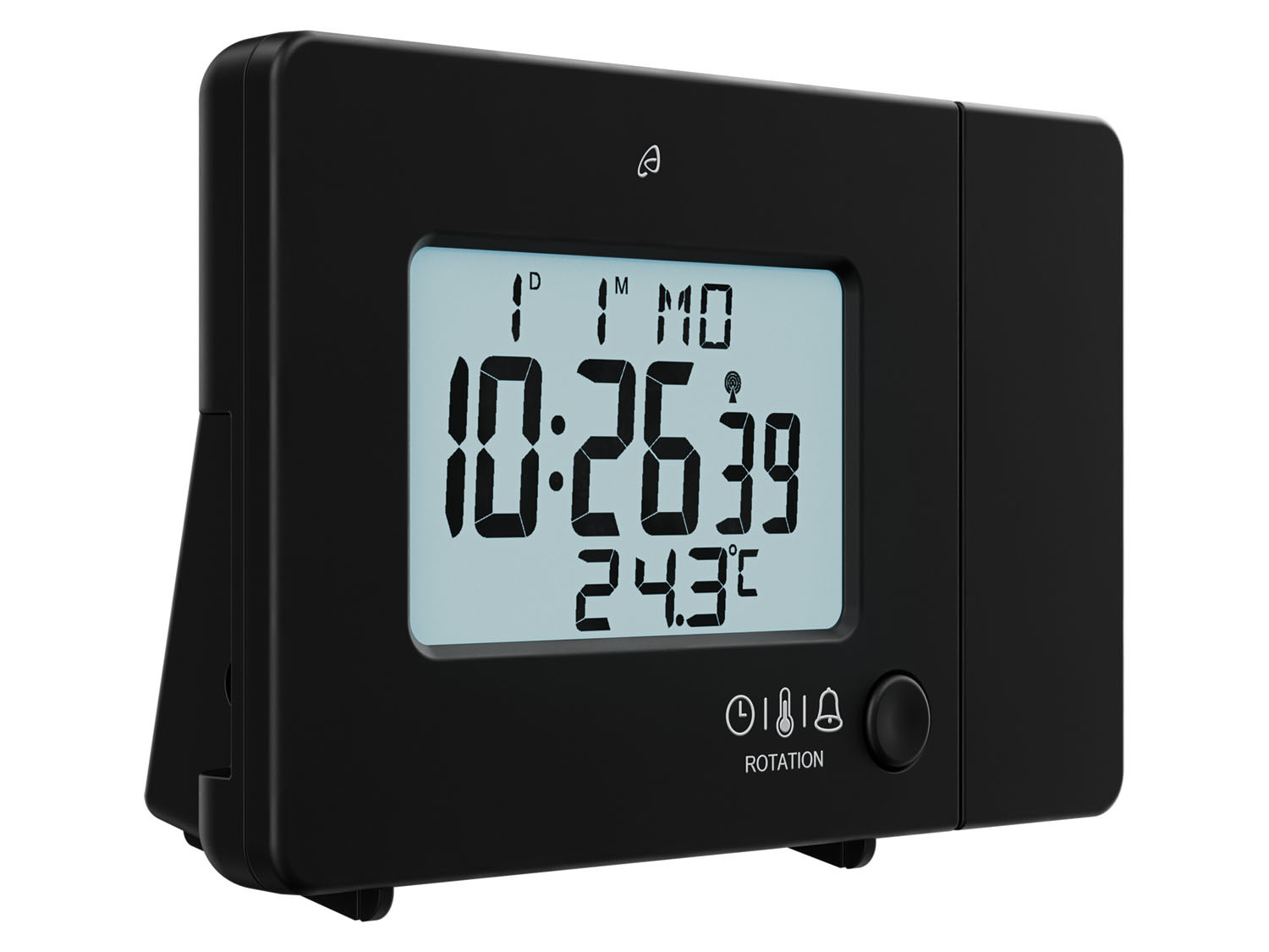 AURIOL® Budík s projekcí času SFPW 360 B1