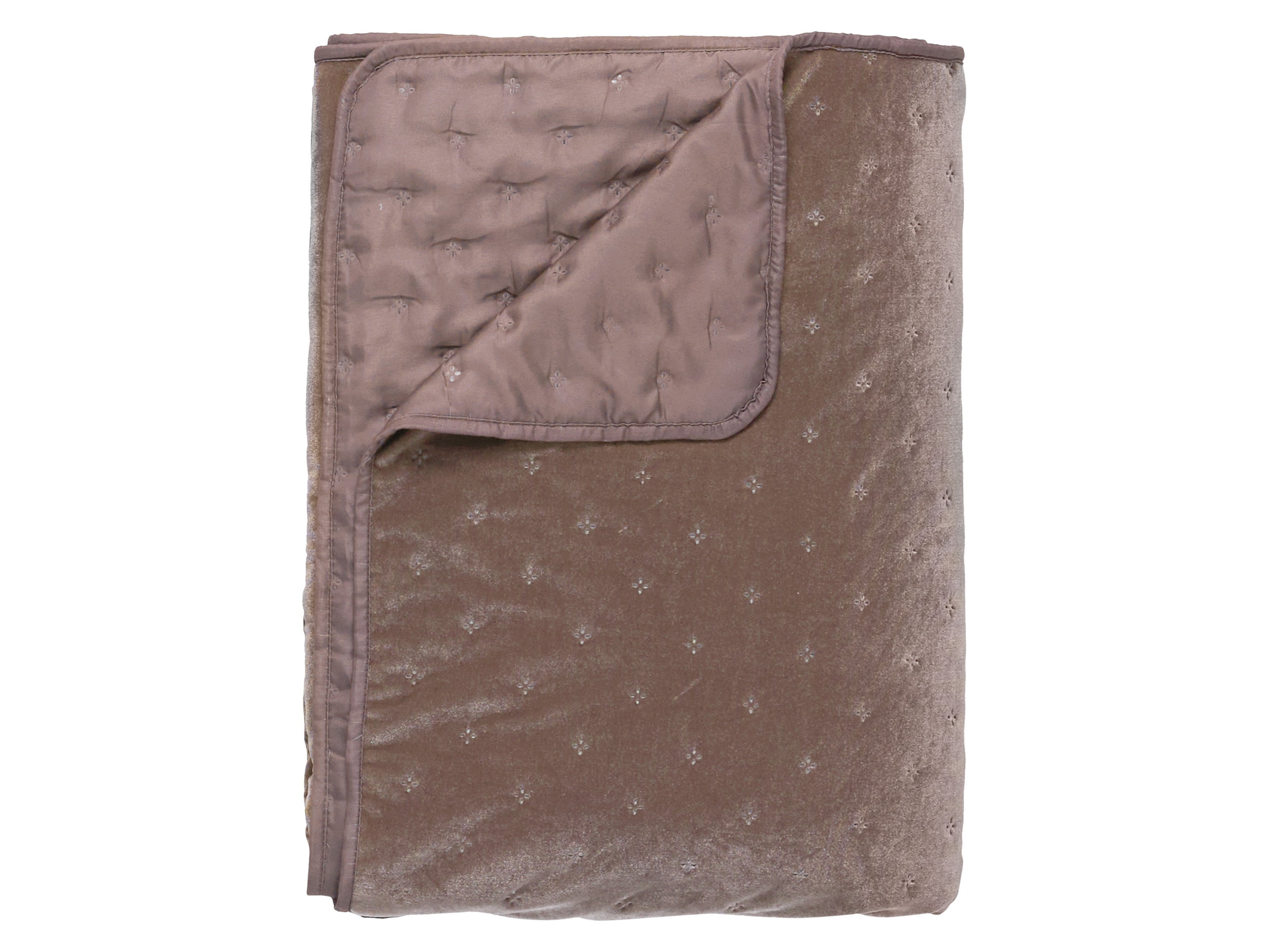 Livarno® Přehoz na postel, 200 x 240 cm (hnědá)