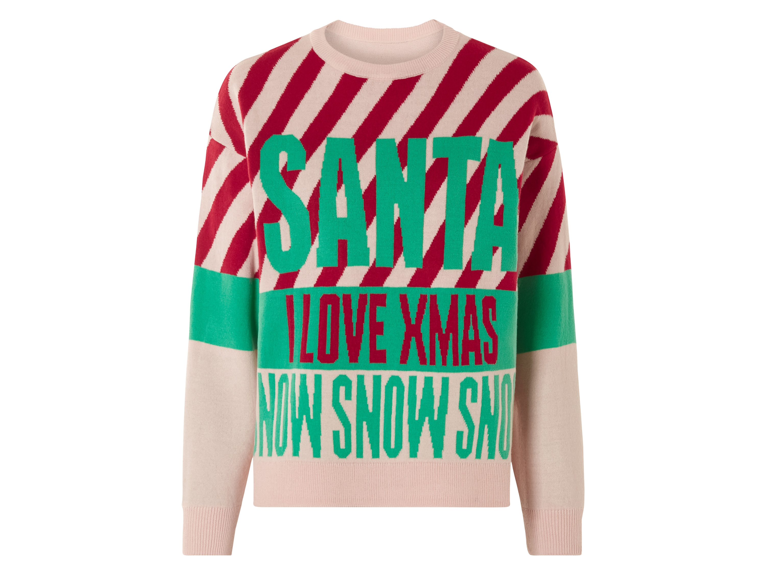 esmara® Dámský vánoční svetr (S (36/38), světle růžová)