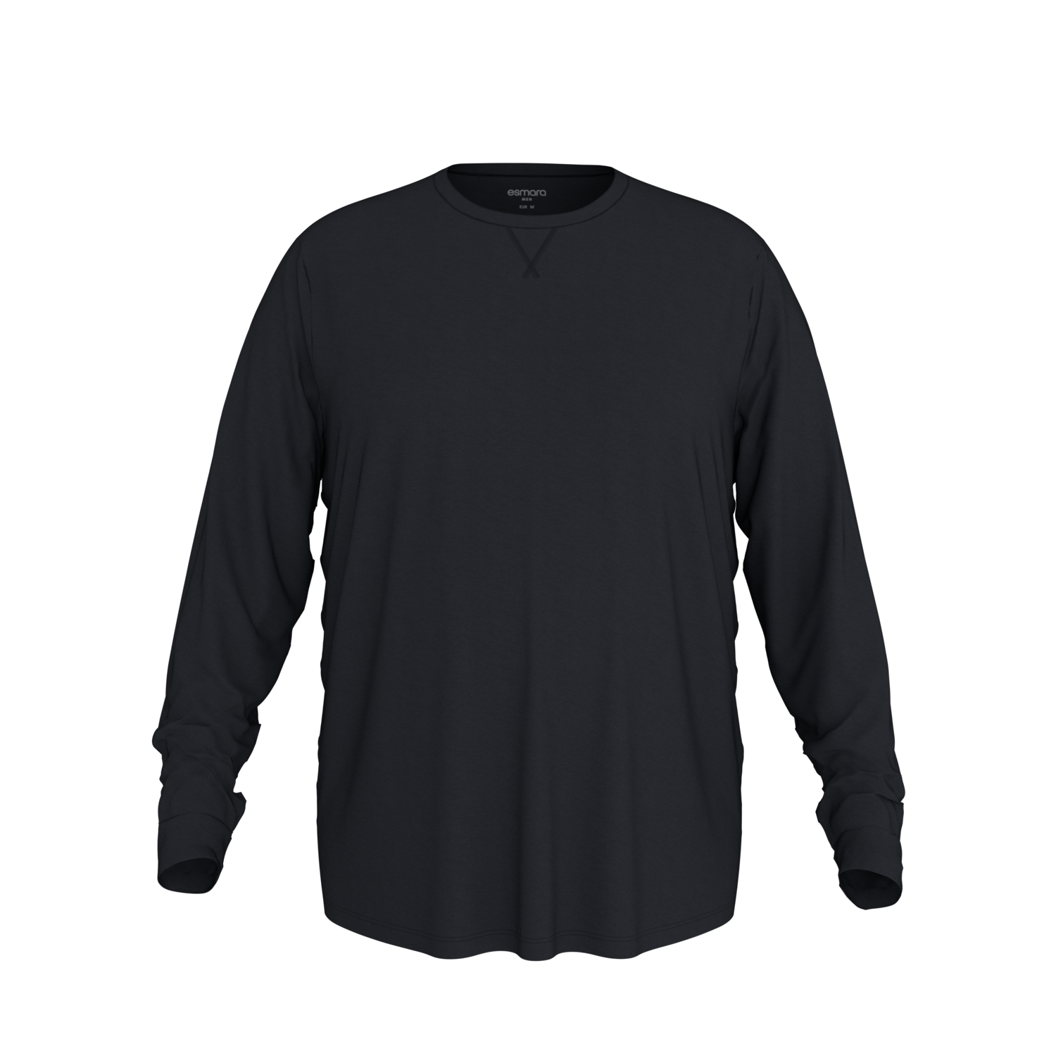 Esmara MEN Pánské termo triko s dlouhými rukávy XXL (černá, 4XL (68/70))