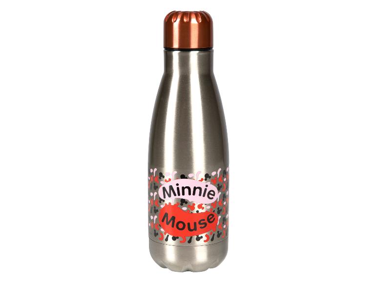 Termohrnek Minnie Mouse, růžová a červená.
