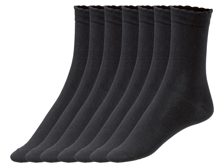  Zobrazit na celou obrazovku esmara® Dámské ponožky s BIO bavlnou, 7 párů - Obrázek 2