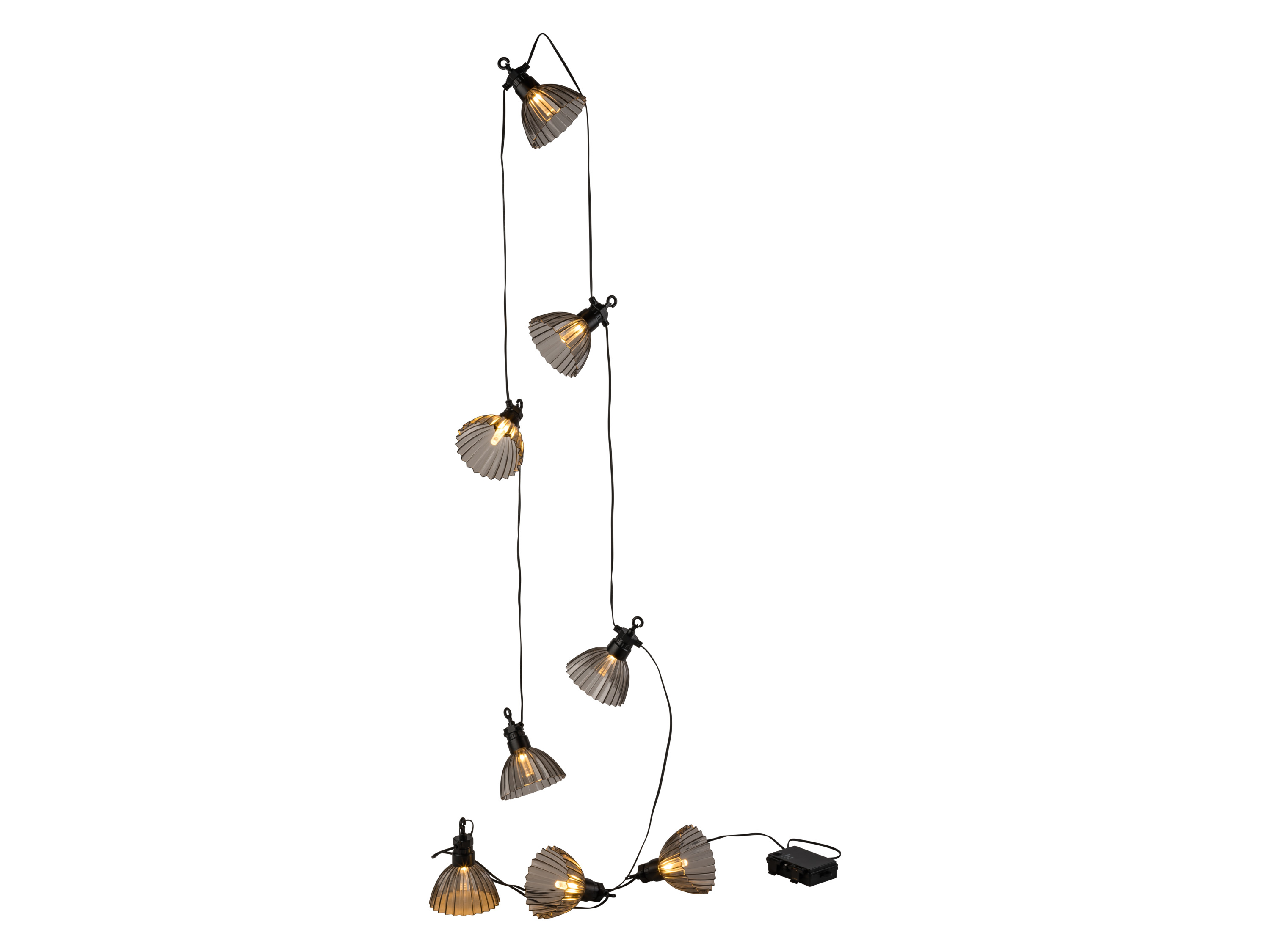 Livarno home Světelný LED řetěz (černá)