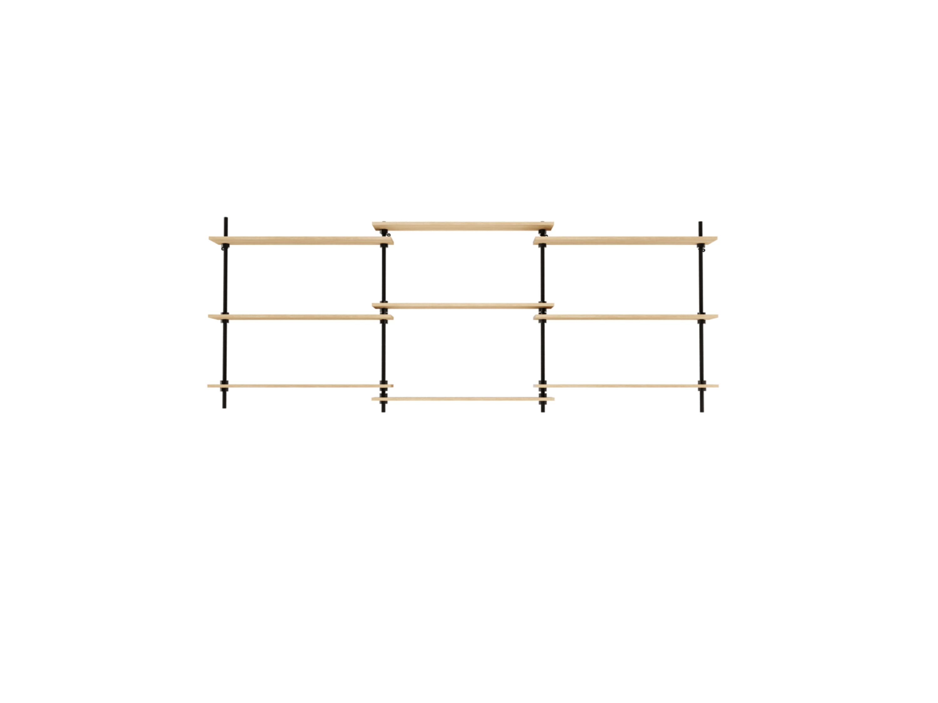 AR Shelving Nástěnný regálový systém »Deco« (92,5x235x17x5 cm)