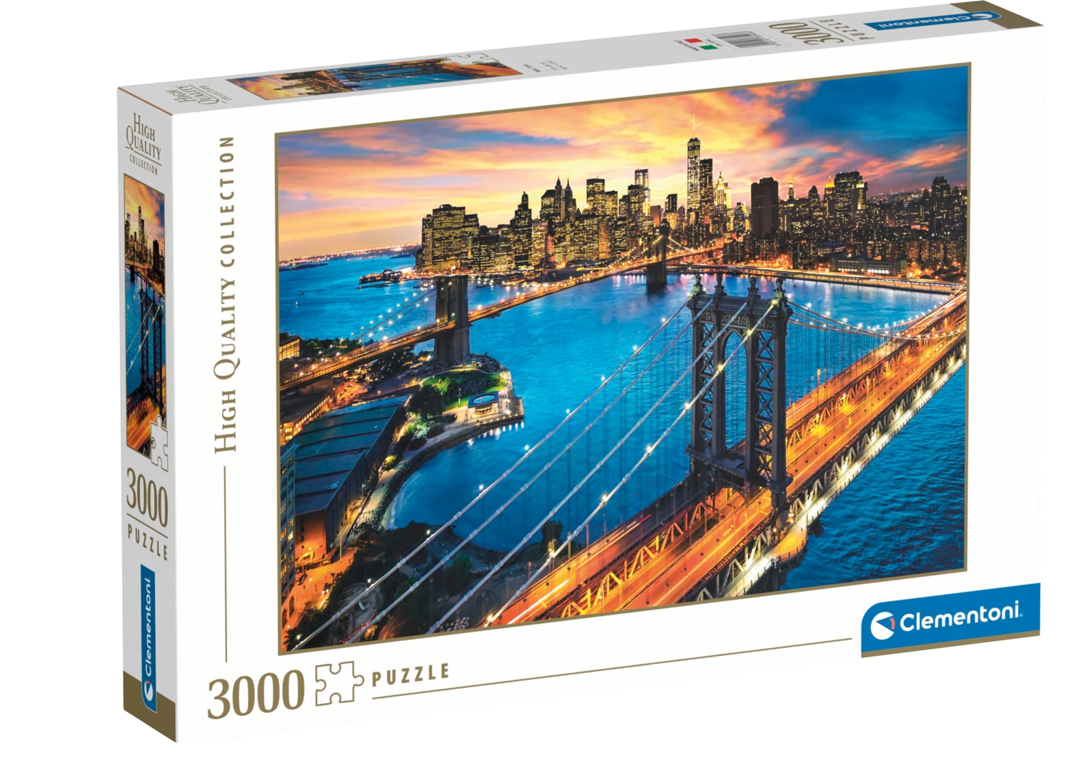 Clementoni Puzzle, 3 000 dílků (New York)