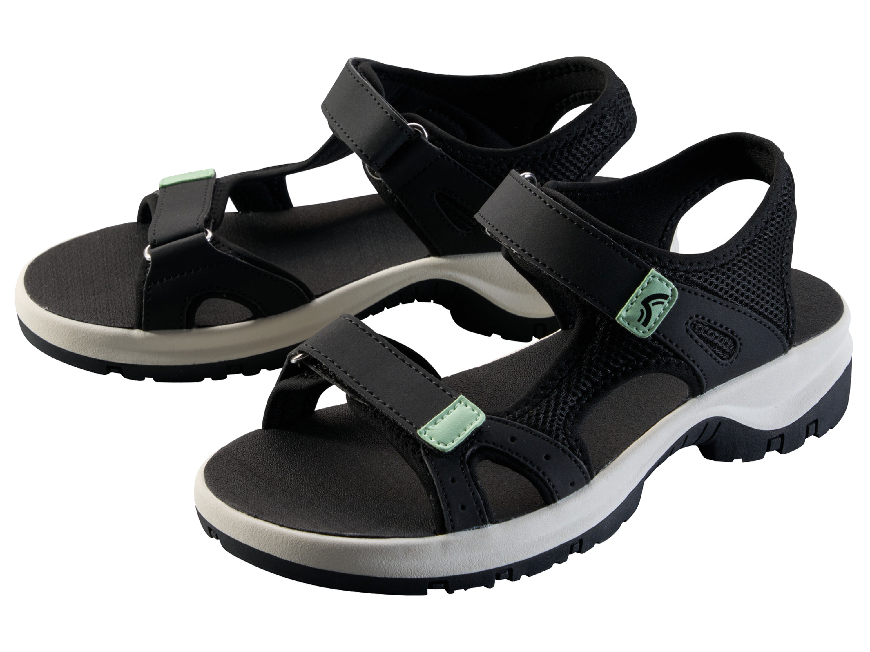 Crivit Dámské trekingové sandály (černá, 38)