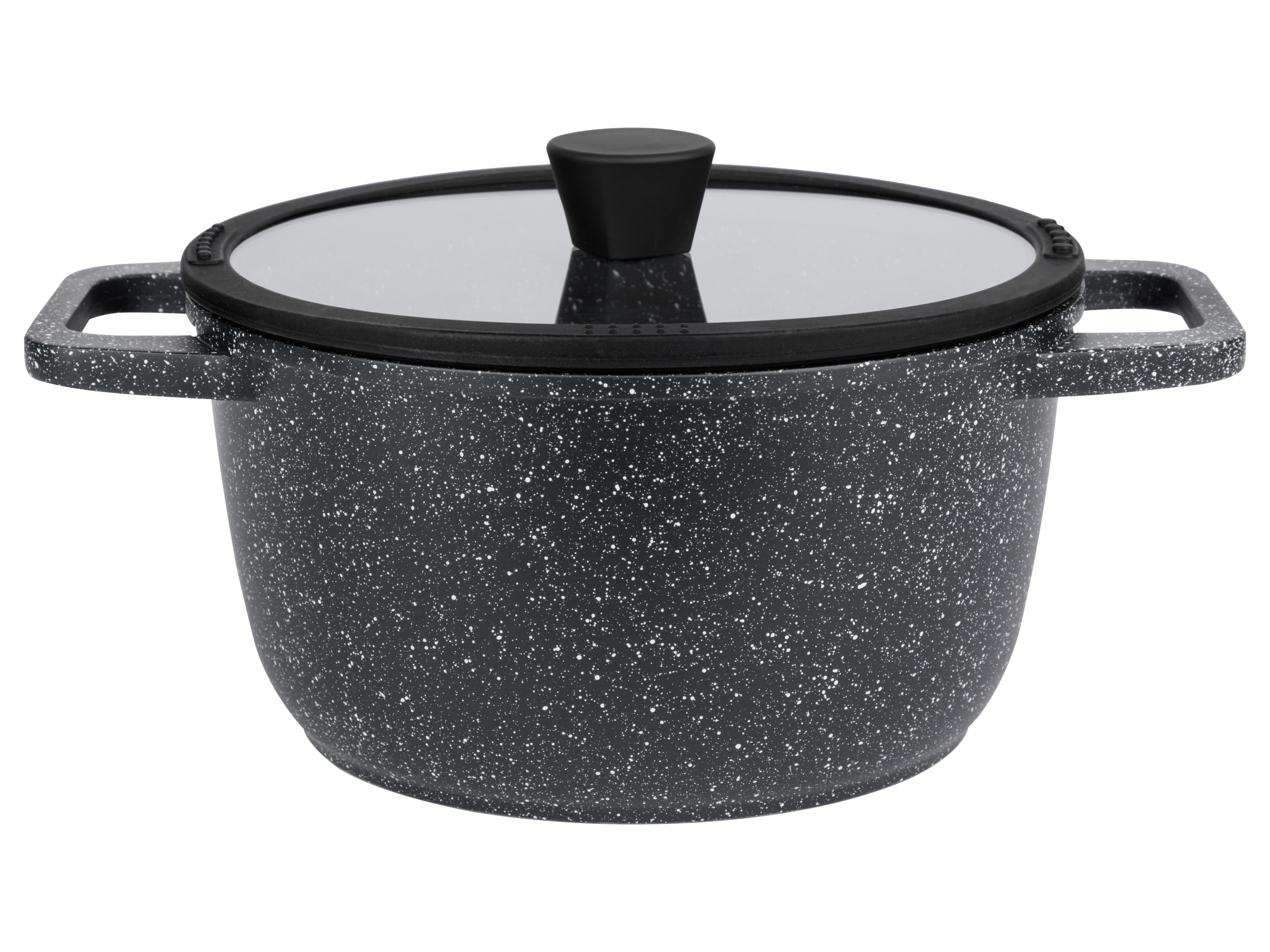 Livarno home Hliníkový hrnec, Ø 24 cm, 4l, Ilag® (granitová)
