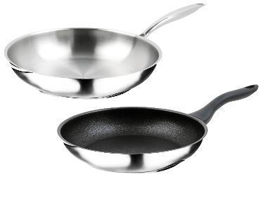 LIVARNO home Pánev z nerezové oceli, Ø 28 cm