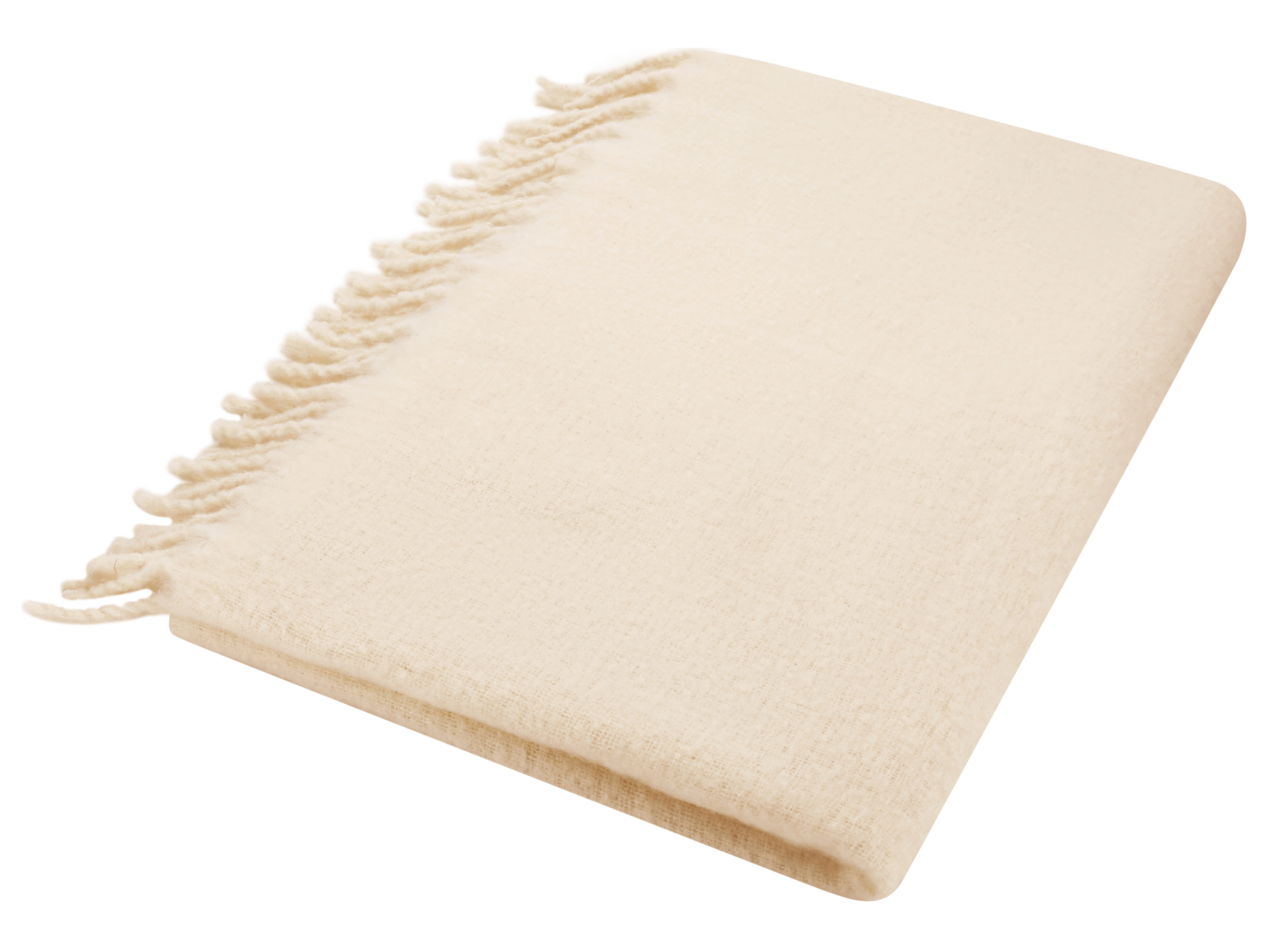 Livarno® Hebká deka, 130 x 170 cm (krémová)