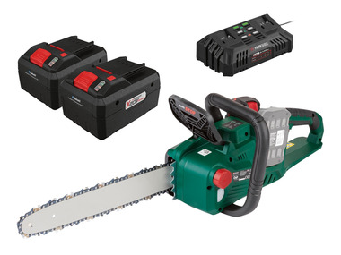 PARKSIDE® Aku řetězová pila PKSA 40-Li B2, 2x Smart 8 Ah
