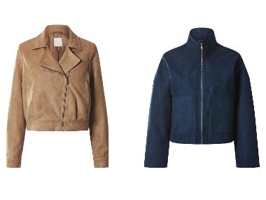 esmara® Dámská velurová bunda