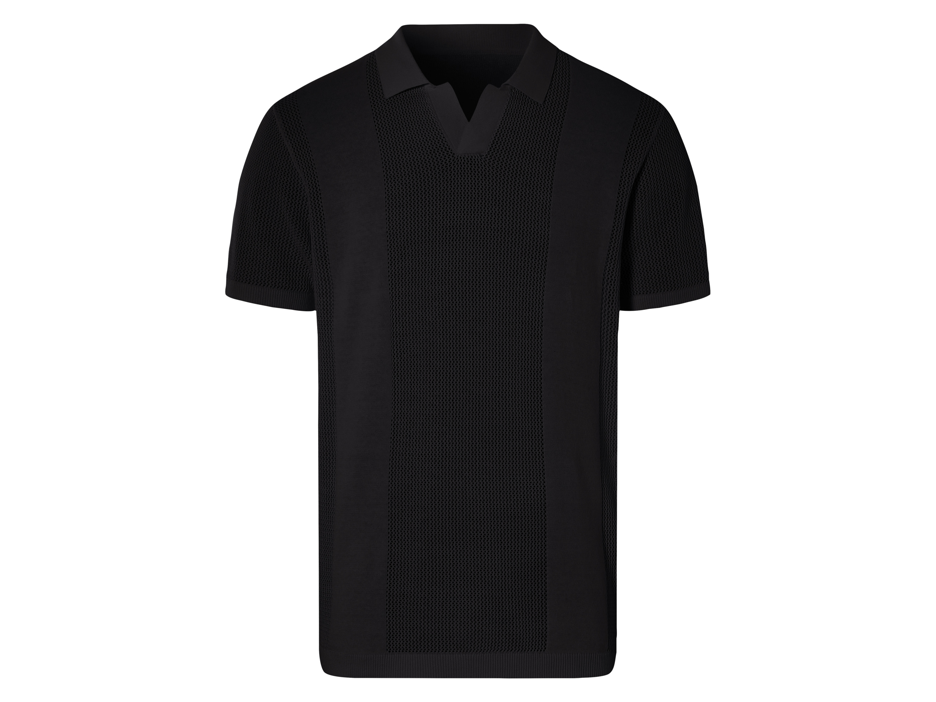 Livergy® Pánské polotriko (černá, M (48/50))