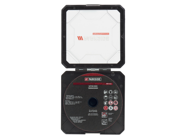  Zobrazit na celou obrazovku PARKSIDE PERFORMANCE® Řezný kotouč PTP 6 A1 / Hrubovací kotouč PSSP 2 A1 - Obrázek 6