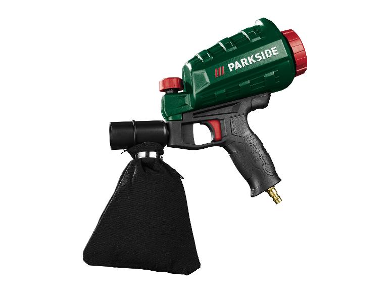 Pískovací pistole PARKSIDE s vakem na sběr abraziva