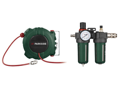 PARKSIDE® Navíjecí buben s tlakovou hadicí / Pneumatická jednotka pro údržbu