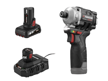 Aku rázový utahovák PDSSAP 12 A1, 2,5 Ah a 5 Ah