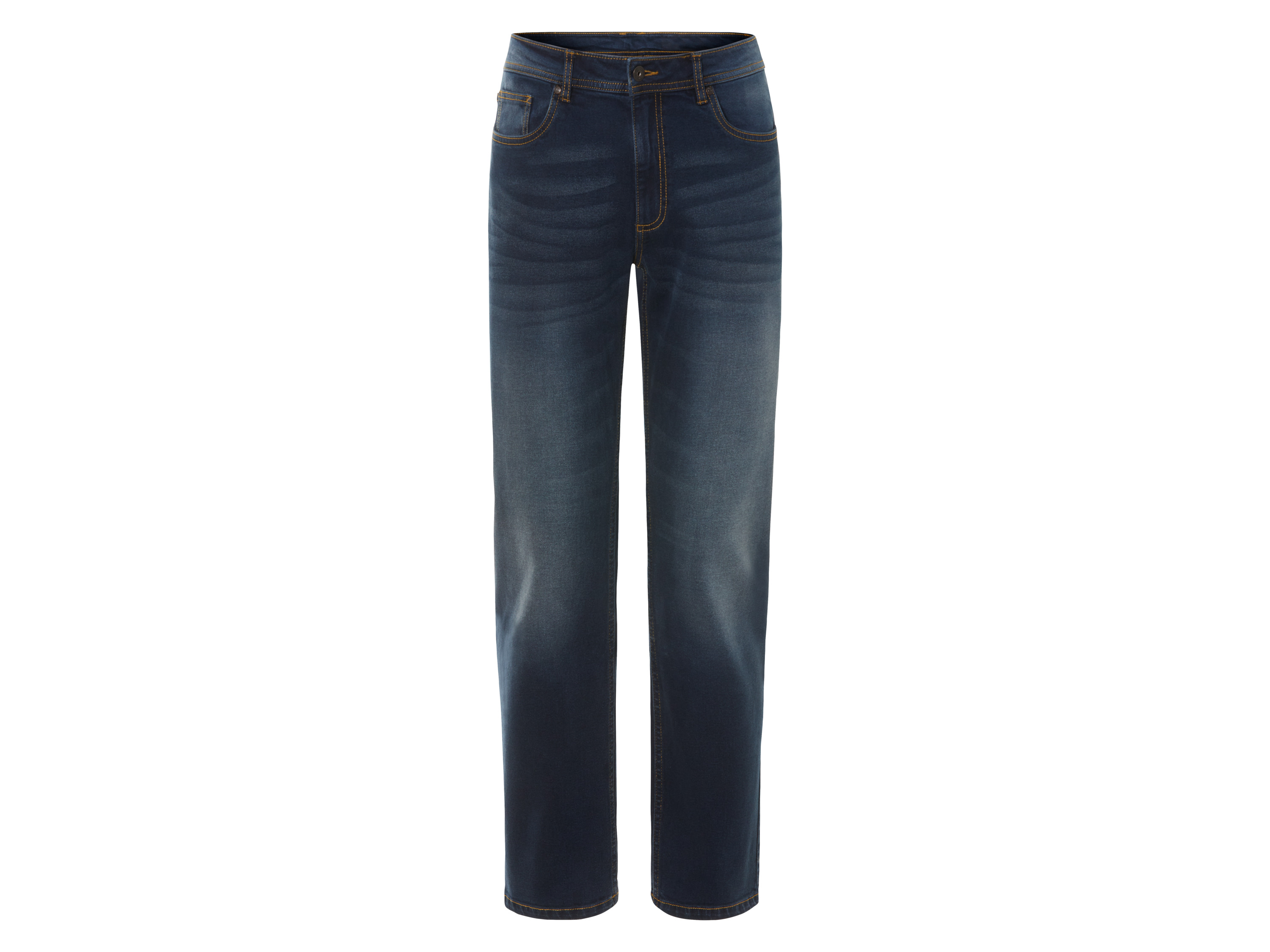 Livergy® Pánské džíny "Straight Fit" (48 (32/32), tmavě modrá)
