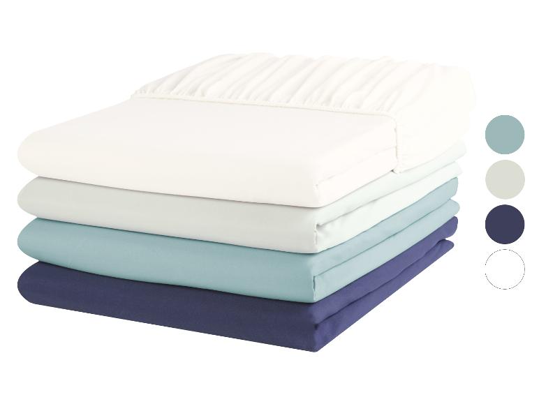  Zobrazit na celou obrazovku Napínací prostěradlo z mikrovlákna Renforcé, 180-200 x 200 cm - Obrázek 1