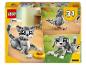 LEGO Creator 3 v 1 krabice s modely kočky, holuba a psa.