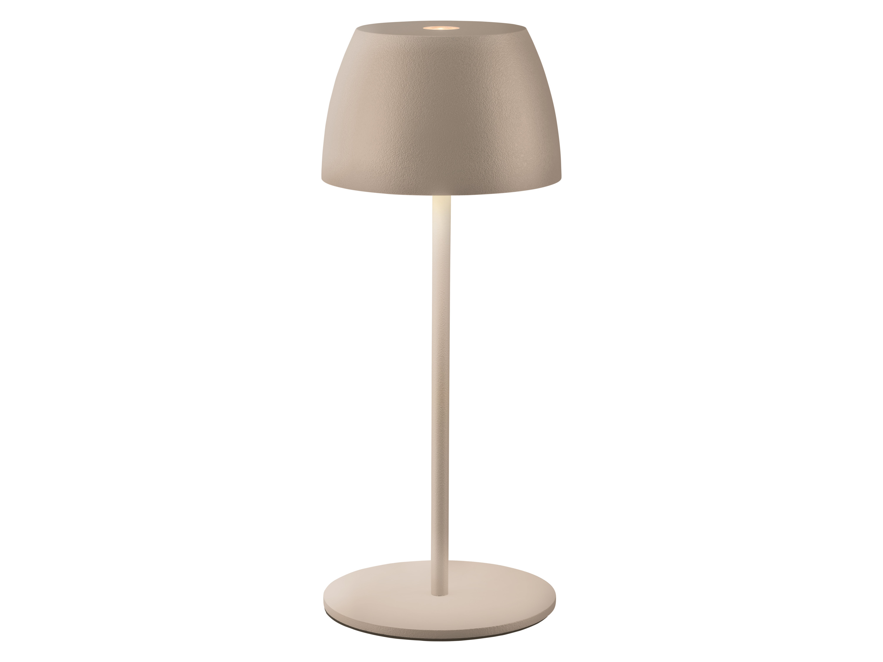 Livarno® Aku stolní LED lampa Stockholm, 20 cm (béžová)
