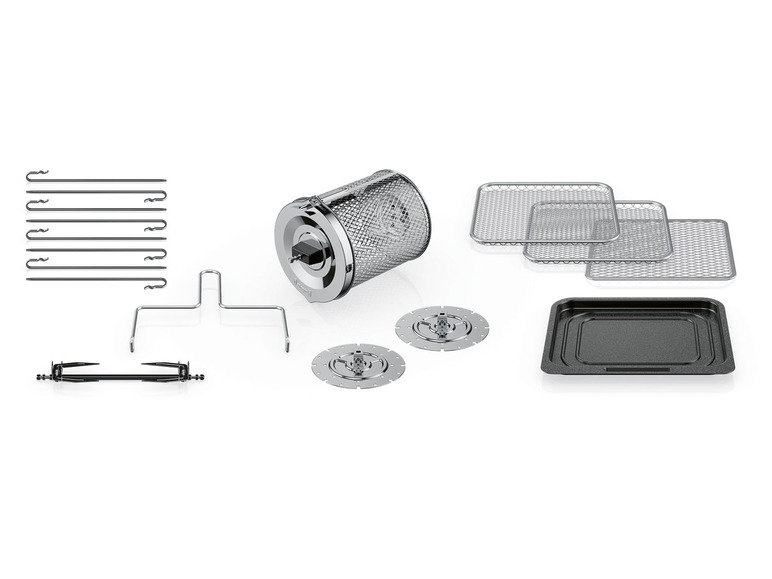  Zobrazit na celou obrazovku SILVERCREST® Horkovzdušná fritéza 9 v 1 SHF 1800 A2 - Obrázek 8