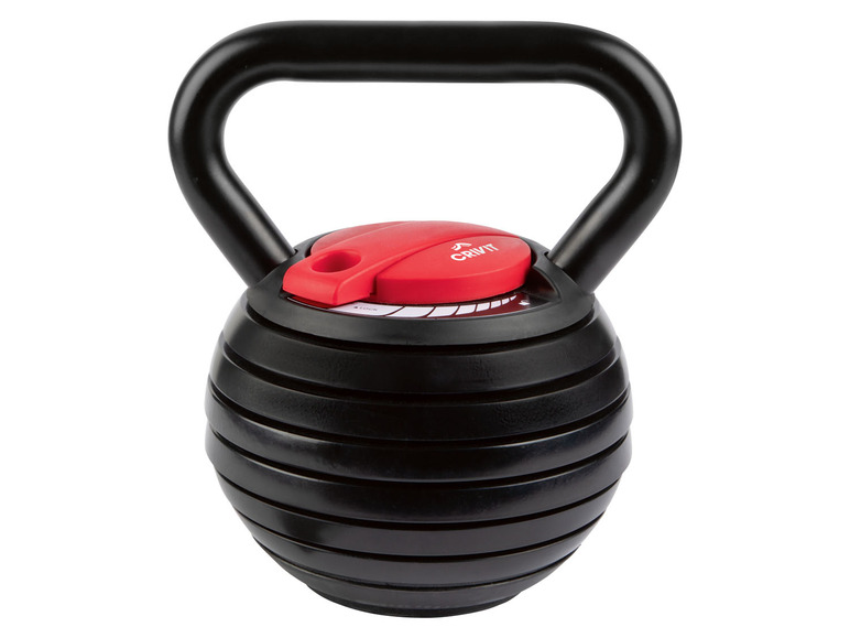  Zobrazit na celou obrazovku CRIVIT Sada kettlebell, nastavitelná - Obrázek 1