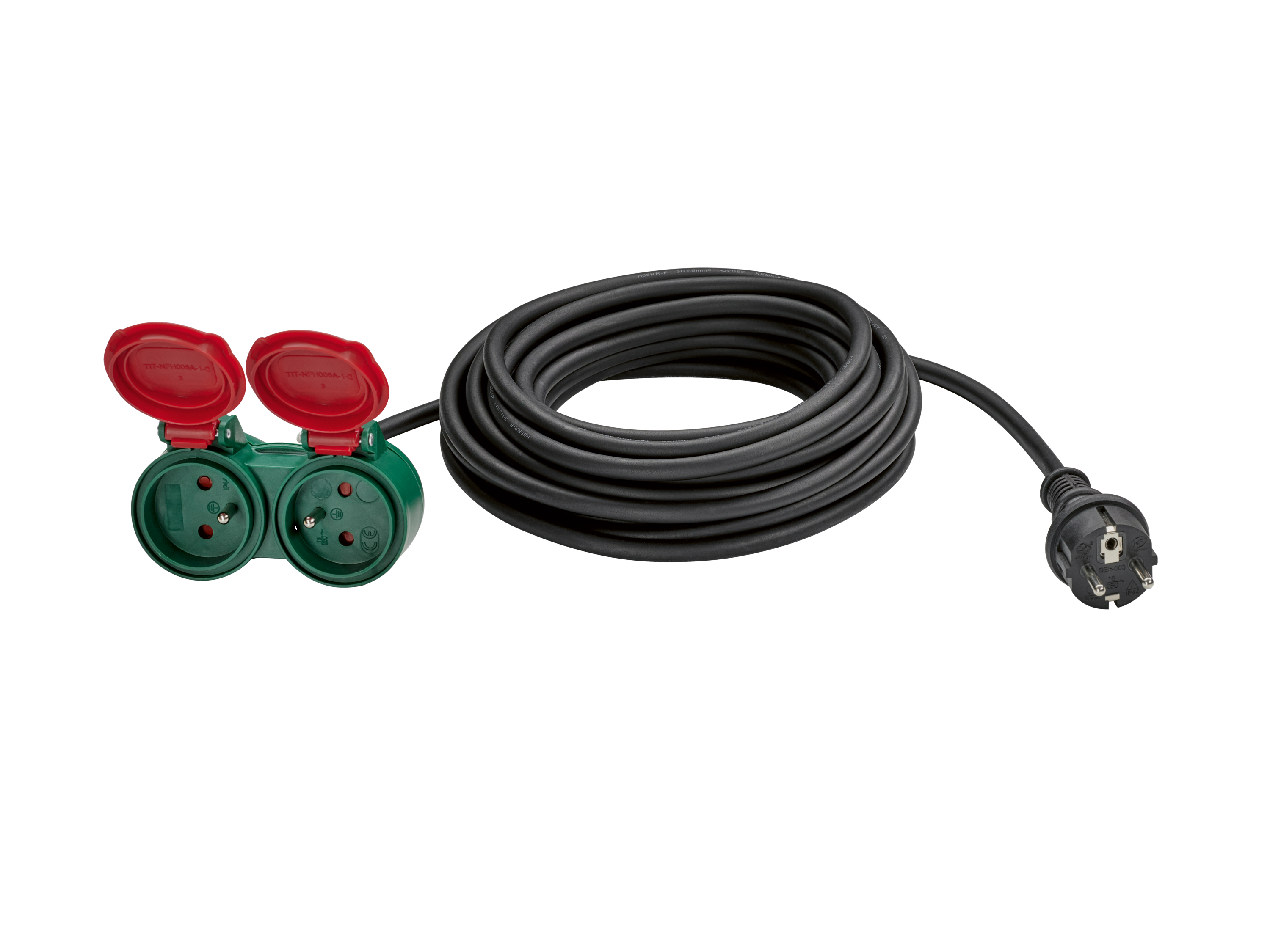 Parkside® Prodlužovací kabel, 10 m (prodlužovací kabel se 2 zásuvkami)