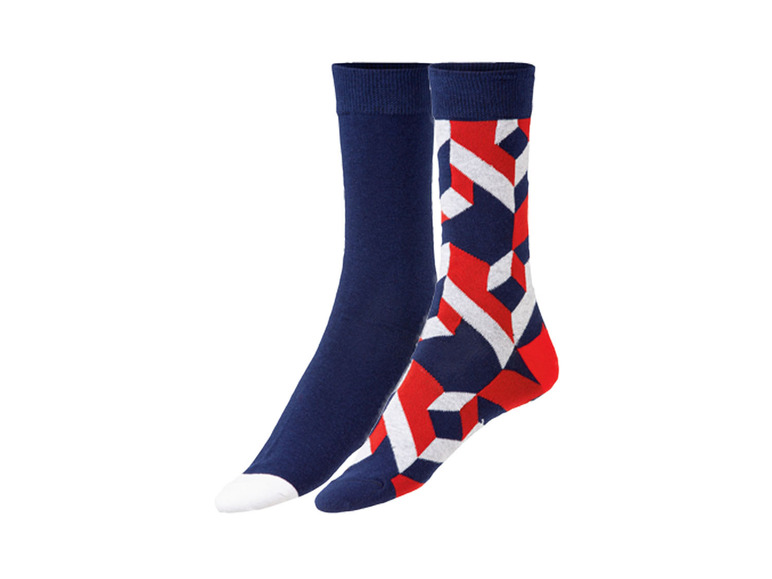  Zobrazit na celou obrazovku Fun Socks Dámské / Pánské ponožky, 2 páry - Obrázek 30