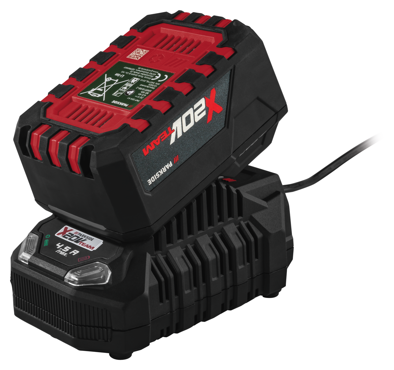 Parkside® Akumulátor 4 Ah PAP 204 A1 a nabíječka PLG 20 C3