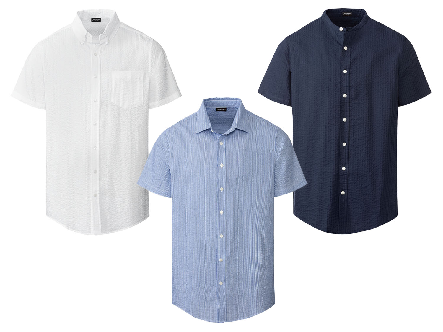 LIVERGY Pánská volnočasová košile "Modern Fit"