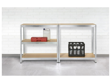 PARKSIDE® Vysokozátěžový regál s 5 policemi, 180 x 90 x 45 cm