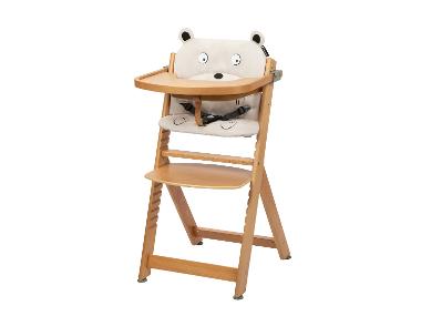 Dětská rostoucí jídelní židlička Toto se sedákem (medvěd)