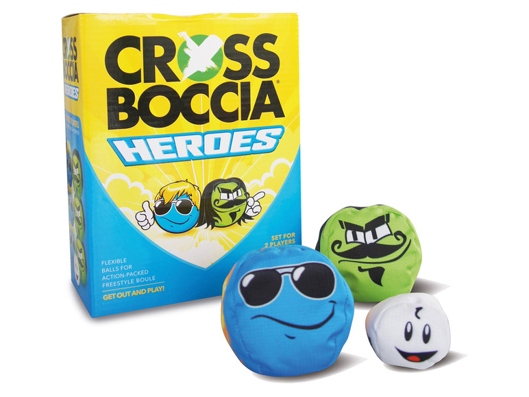  Zobrazit na celou obrazovku Schildkröt Hra s míčky Cross Boccia Heroes, 2dílná sada - Obrázek 1