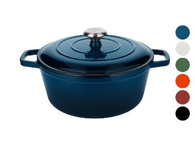 SILVERCREST® Litinový hrnec Premium, Ø 27 cm / 5,6 l