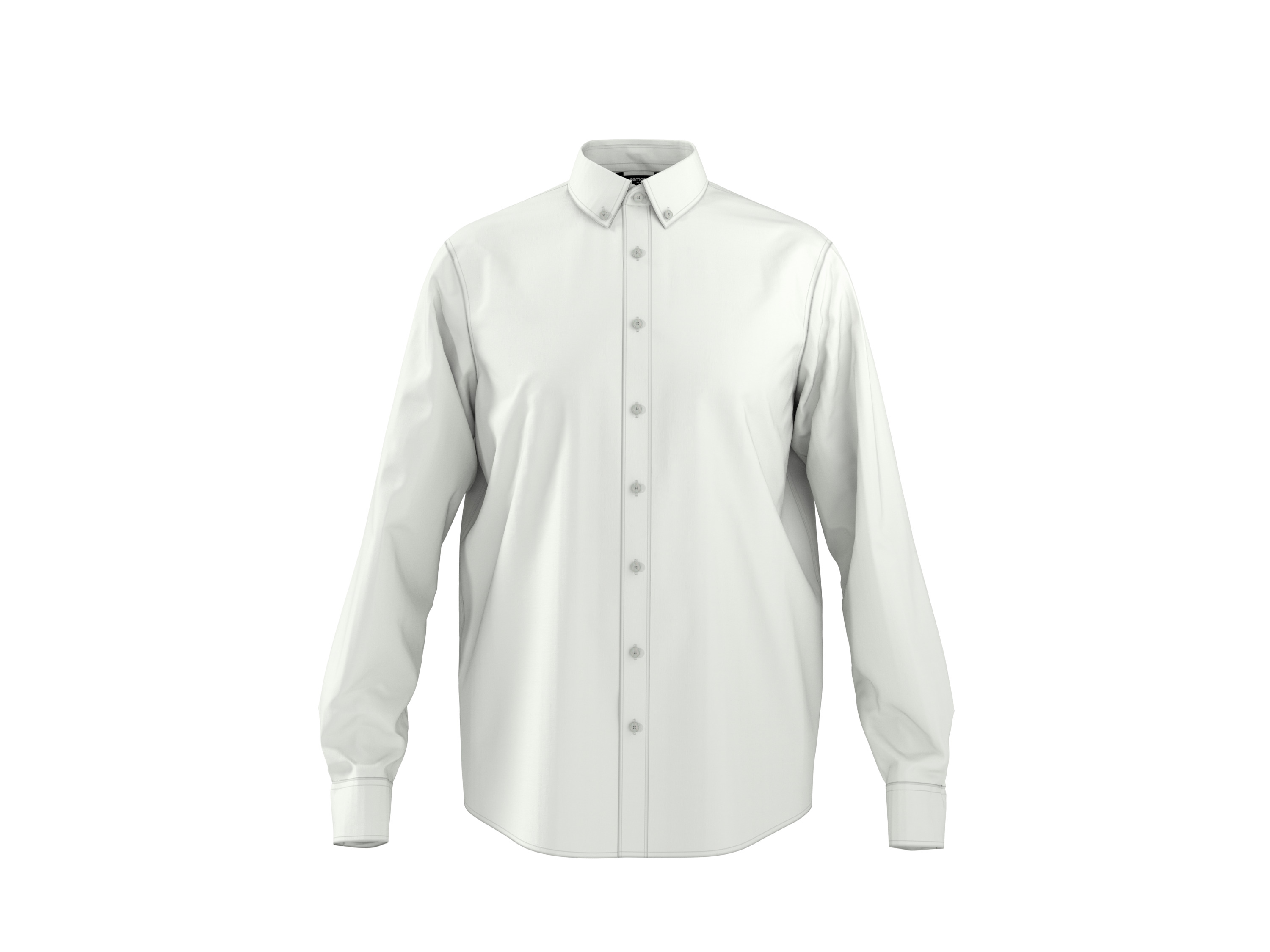esmara Men Pánská lněná košile Premium (bílá, M (39/40))