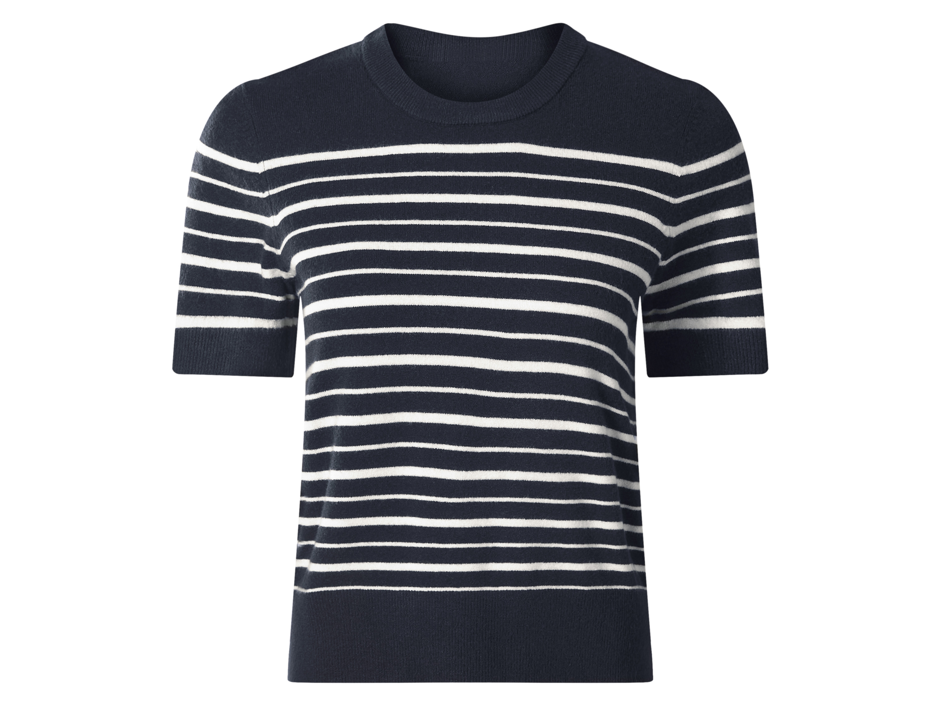 esmara® Dámské pletené triko (navy modrá, S(36/38))