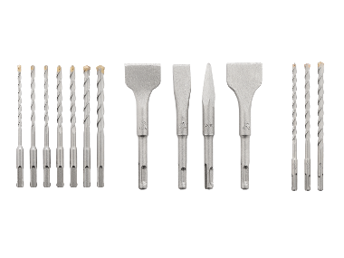 PARKSIDE® Sada SDS vrtáků / krátkých sekáčů