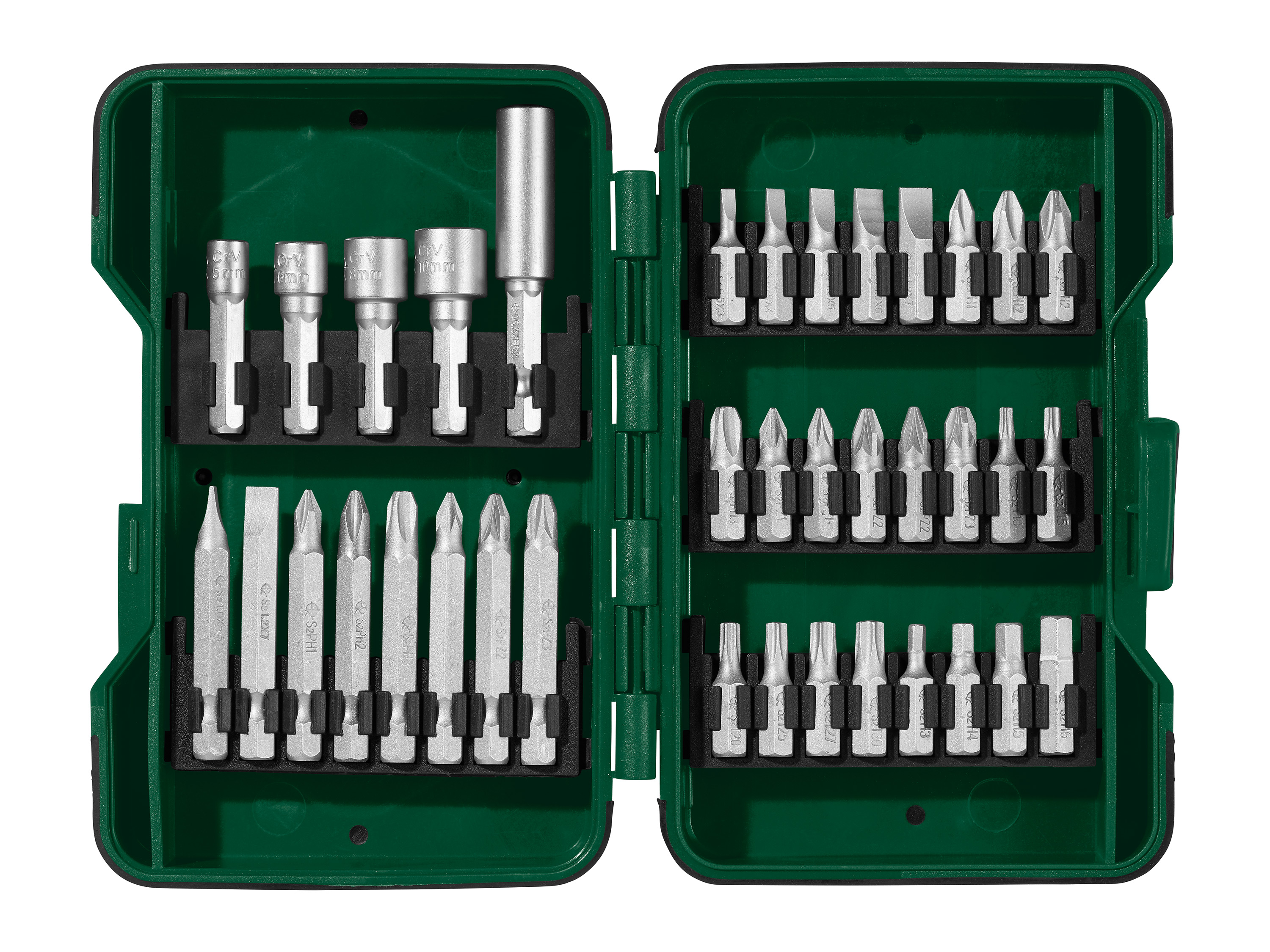 Parkside® Sada vrtáků a bitů PBB 4 C2 (sada šroubovacích bitů, 37dílná)