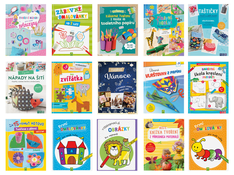  Zobrazit na celou obrazovku Kniha s kreativními aktivitami - Obrázek 1