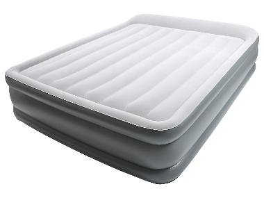 LIVARNO® Nafukovací matrace s integrovanou elektrickou pumpou, 203 x 152 x 46 cm