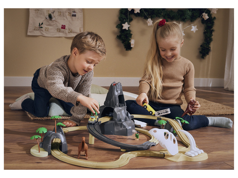  Zobrazit na celou obrazovku Playtive Dřevěná železnice City Express / Dinoland - Obrázek 12