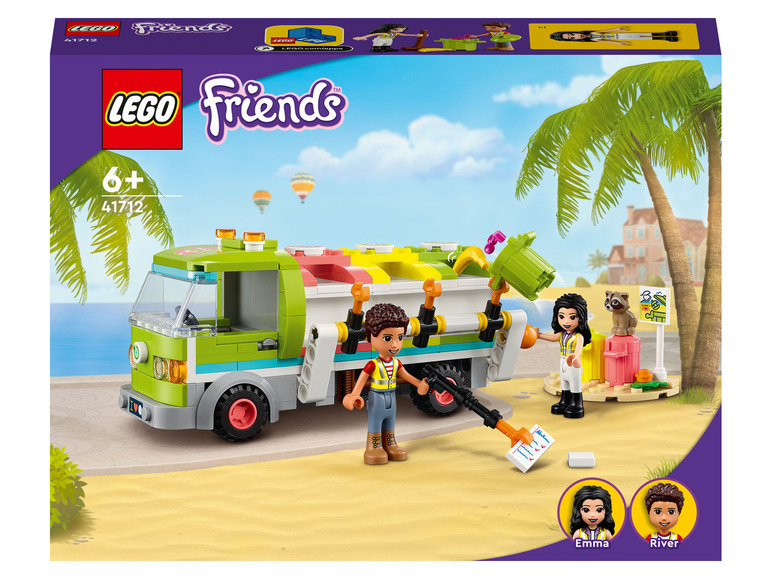  Zobrazit na celou obrazovku LEGO® Friends 41712 Popelářský vůz - Obrázek 1