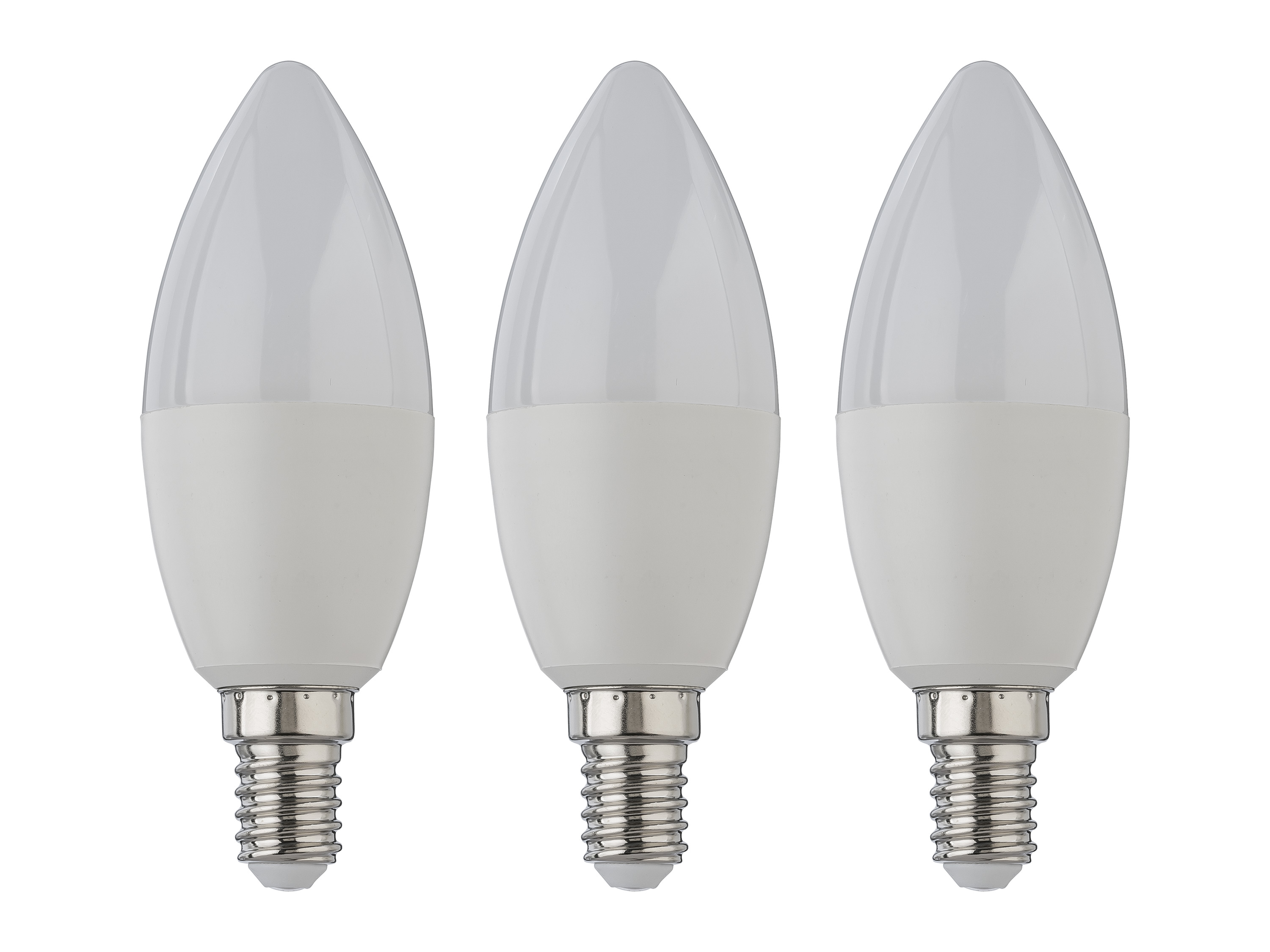 Livarno home LED žárovka, 2/3 kusy (6 W E14 svíčka, 3 kusy)