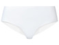 Bílé dámské kalhotky bez švů.