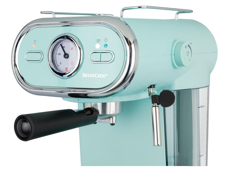  Zobrazit na celou obrazovku SILVERCREST® KITCHEN TOOLS Espresso kávovar SEM 1100 D3, modrý - Obrázek 3