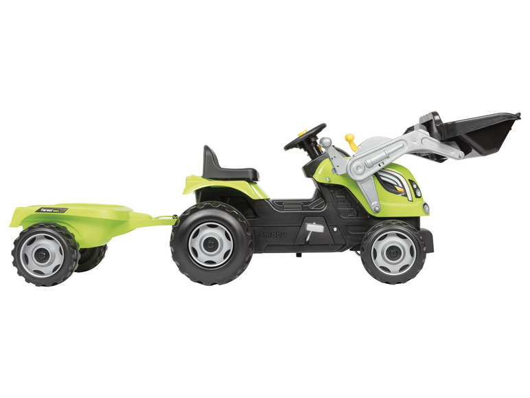  Zobrazit na celou obrazovku SMOBY Traktor s nakladačem a přívěsem - Obrázek 1