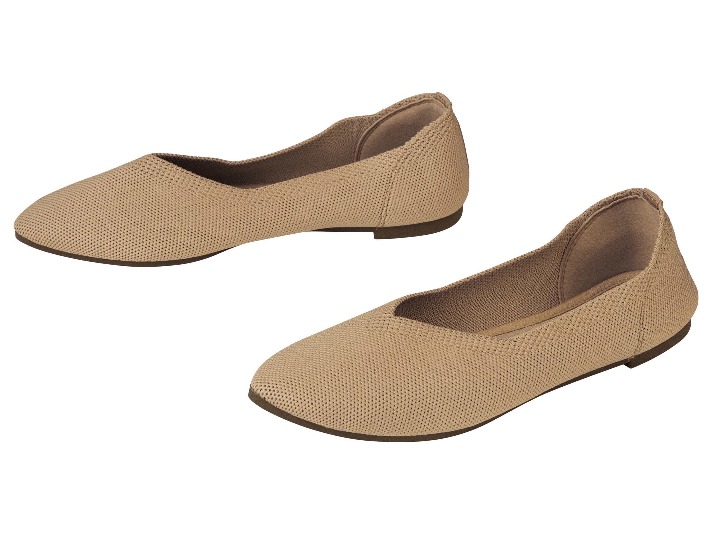 esmara® Dámské baleríny (béžová, 36)