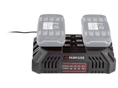 PARKSIDE® Dvojitá rychlonabíječka PDSLG 20 A1